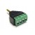 Adattatore 3.5mm 4 canali Terminal Block No Saldatura A VITE blocco