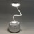 Lampada Luce a Led da Tavolo con Portapenne Integrato Luce Notturna da Scrivania Ufficio Ricaricabile Senza Fili Portatile
