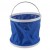 SECCHIO COLLASSABILE RICHIUDIBILE  8 LITRI PESCA CAMPEGGIO NAUTICA CAMPING BARCA AUTO