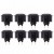 SET 8 PULSANTI ORIGINALI QANBA ROSSI O NERI SWITCH  QANBA 30MM PUSHBUTTON RED/BLACK ARCADE FIGHTSTICK