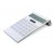 CALCOLATRICE DUAL POWER 0801 10 DIGITS