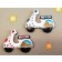 Calamita da Frigo Magnete Resina "ROMA COLOSSEO MOTO" Fridge Magnet Souvenir