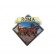 Calamita da Frigo Magnete Souvenir Resina "ROMA ROMBO BIGHE" Fridge Magnet 