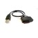 CAVO LETTORE USB 2.0 A SATA 7+6 (SLIM SATA) PIN da 40cm