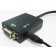 CAVO CONVERTITORE DA MINI HDMI A VGA + AUDIO JACK OUTPU