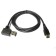 CAVO ADATTATORE ANGOLARE USB-A M 3.0 A USB-C M 3.1 DA 1m A 90 