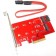 Adattatore Convertitore da NGFF M.2 B + M Key SSD 2230 2242 2260 2280 a PCI-E 4 Lane