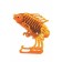 PUZZLE DA COLLEZIONE 3D FOSFORESCENTE PESCE COLORE VERDE GIADA 177 PEZZI