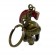SOUVENIR FROM ITALY"PORTACHIAVE ELMO CENTURIONE COLOR BRONZO"SOUVENIR FROM ITALY"PORTACHIAVE ELMO CENTURIONE COLOR BRONZO"