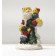 1pz Splendido Babbo Natale Statuina Resina Presepio Santa Claus H:8cm Vari Modelli