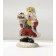 1pz Splendido Babbo Natale Statuina Resina Presepio Santa Claus H:8cm Vari Modelli