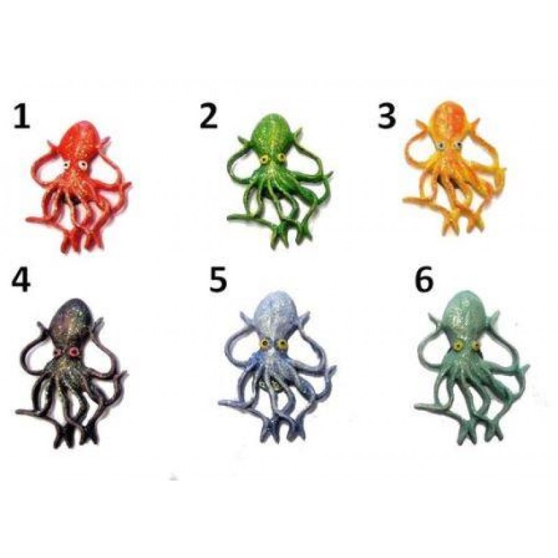 CALAMITA MAGNETE FRIGO RESINA POLIPO PIOVRA;FRIDGE MAGNETS OCTOPUS