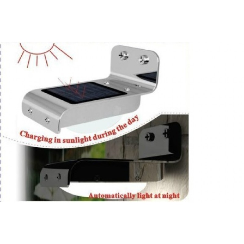 LUCE ESTERNO SOLARE CON ATTIVAZIONE SONORA