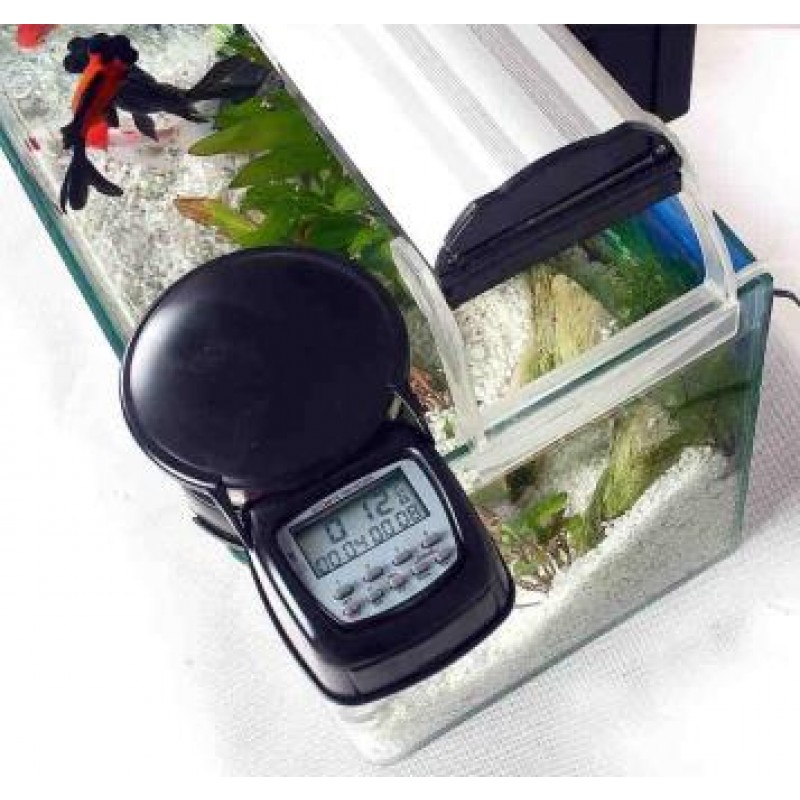 DOSATORE CIBO PESCE ELETTRONICO "ENTERPRISE" 99 DAY