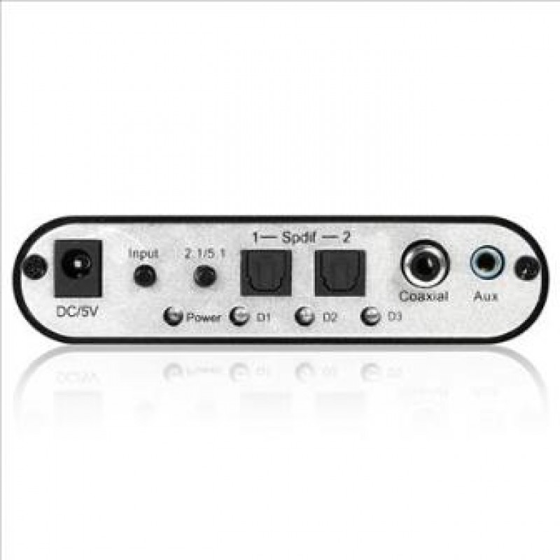 CONVERTITORE DTS AC3 - 5.1 audio gear HD AUDIO RUSH 5.1RCA