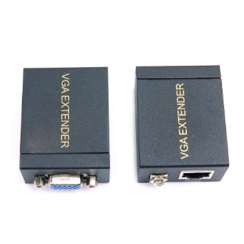 VGA EXTENDER PROLUNGA FINO A 60M CON CAVO RETE