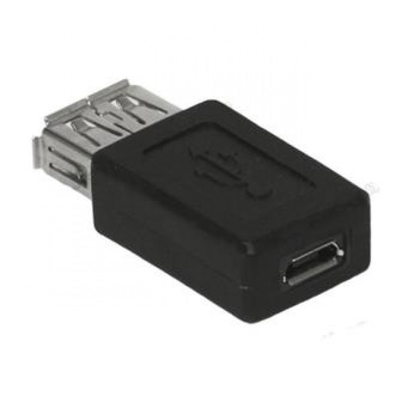 ADATTATORE USB 2.0 AF/MICRO USB F:Micro USB A Female to USB 5 Pin A Female Adapter Converter