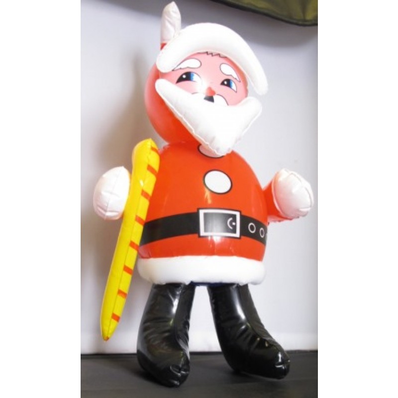 ADDOBBI BABBO NATALE GONFIABILE SANTA CLAUS FOR CHRISTMAS 35cm