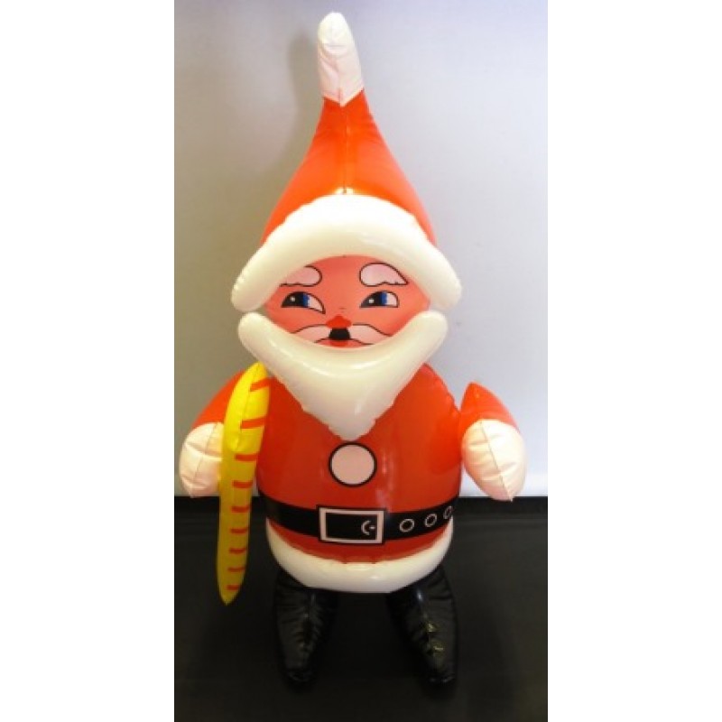 ADDOBBI BABBO NATALE GONFIABILE SANTA CLAUS FOR CHRISTMAS 35cm