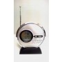 SVEGLIA ROTONDA CALENDARIO BAROMETRO E RADIO FM M.801A