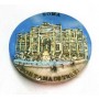 Calamita Magnete Resina"ROMA P.TONDO FONTANA DI TREVI"Fridge Magnet Souvenir 