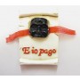Souvenir From Italy Napoli Pulcinella Magnets Calamita Resina "E io pago" Italia