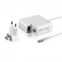  ALIMENTATORE COMPATIBILER MAC 16.5V/3.65A DA RETE ELETTRICHE 60W  MAGSAFE 1 L-STYLE TIP DTAP60AC