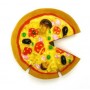  Calamita da Frigo Magnete Souvenir Resina "ITALY PIZZA ITALIA" Fridge Magnet