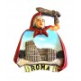Calamita Magnete Resina "ROMA GLADIATORE COLOSSEO" Fridge Magnet Souvenir
