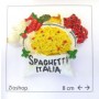 Souvenir  ITALIA Souvenir From Italy Calamita Frigo Fridge Magnets  SPAGHETTI ITALIA 5 INGREDIENTI