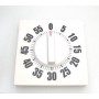 Timer Meccanico da Parete "BIG WALL TIMER" per Cucina  e  Hobby a forma Quadrato