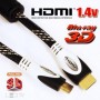 CAVO HDMI 3D Ethernet VERSIONE 1.4 19+1 PIN da 10mt; Sped.Corr.Espresso