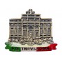Calamita da Frigo Magnete Resina "ROMA TREVI  TRICOLORE" Fridge Magnet Souvenir