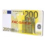 Tappetino Mouse pad banconota 200 euro morbido antiscivolo in gomma Mouse pad