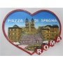 Calamita da Frigo Magnete Souvenir Resina "PIAZZA DI SPAGNA" Fridge Magnet Italy
