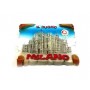 Calamita Magnete Souvenir from italy in Resina Milano SHINING DUOMO SCROLL
