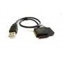 CAVO LETTORE USB 2.0 A SATA 7+6 (SLIM SATA) PIN da 40cm