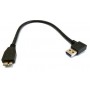 MINI CAVO USB 3.0 AM 90 GRADI A MICRO USB 3.0 da 30 cm UP