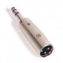 ADATTATORE AUDIO CANNON XLR Maschio to 1/4" (6.35 mm) Maschio Stereo