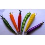 6 X PENNA CALAMITA FRIGO VERDURA FRIDGE MAGNET PEN VEGETABLES  VARI MODELLI