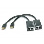 HDMI EXTENDER PROLUNGA FINO A 30M FULLHD 1080P CON CAVO RETE