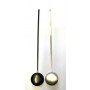 PENDOLO PER KIT MECCANISMO OROLOGIO PENDOLO ALLUMINIO