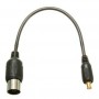 CAVETTO Cavo Adattatore ADAPTER DVB-T TV TURNER TO MCX MALE ANTENNA COAXIAL PAL