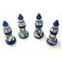 4 PEZZI DI MODELLINO FARO IN LEGNO BOMBONIEREGADGET REGALO 4 MODELLI MISTI YA013-13