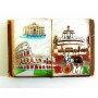 CALAMITA FRIGO MAGNETE SOUVENIR ITALIA ROMA BOOK ANTIQUA COLOSSEO CASTEL SANT'ANGELO FRIDGE MAGNETS