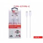 CAVO USB TYPE-C TIPO C M/M PD 2.4A 1Mt CARICA+SINCRONIZZAZIONE
