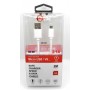 CAVO MICRO USB ALTA QUALITA' 2Mt TPE BIANCO 2.1A MAX V8
