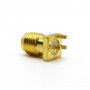 CONNETTORE COASSIALE SMA FEMMINA BORDO PCB SMT CORTO A F 