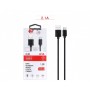 CAVO USB PER TYPE-C 1.5Mt NERO PER SMARTPHONE TABLET NOTEBOOK 2.1A