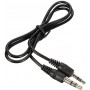 Cavo ADATTATORE Stereo AUX audio da 2,5 mm a jack 3,5 mm, Nero